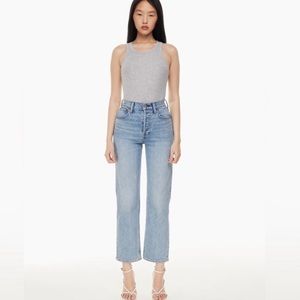 Aritzia Denim Forum The Arlo High Rise Straight